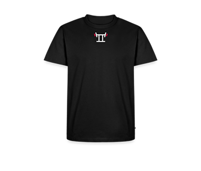 Comp Tee noir - face