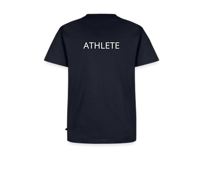 Comp Tee navy - dos